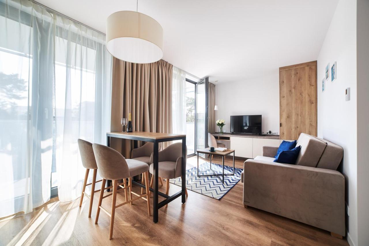 Jantaris Mielno Apartamenty Przy Plazy Екстер'єр фото