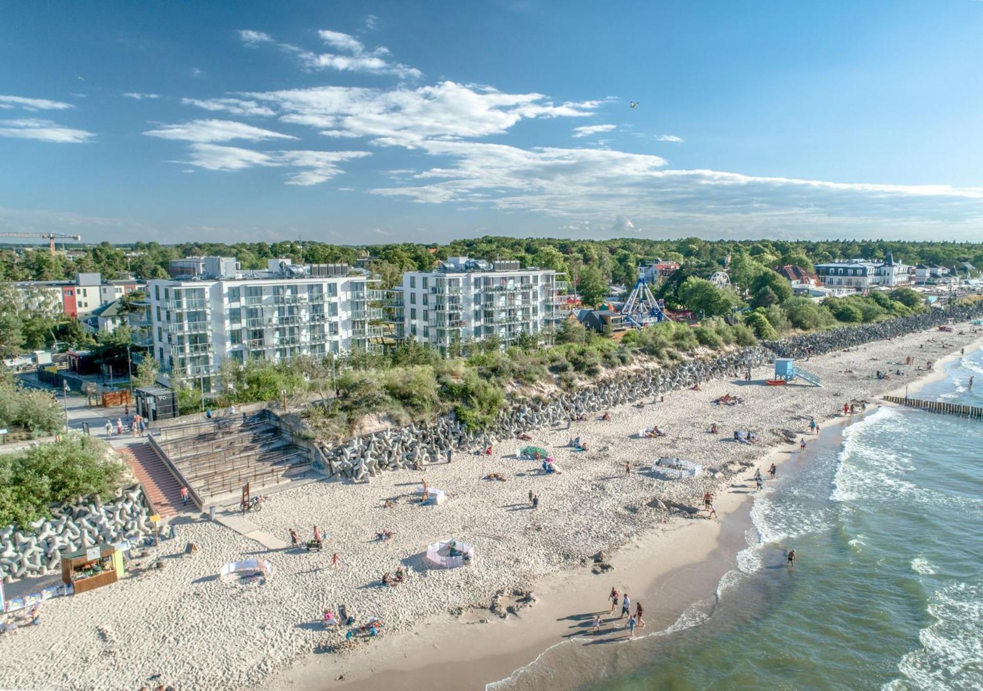 Jantaris Mielno Apartamenty Przy Plazy Екстер'єр фото
