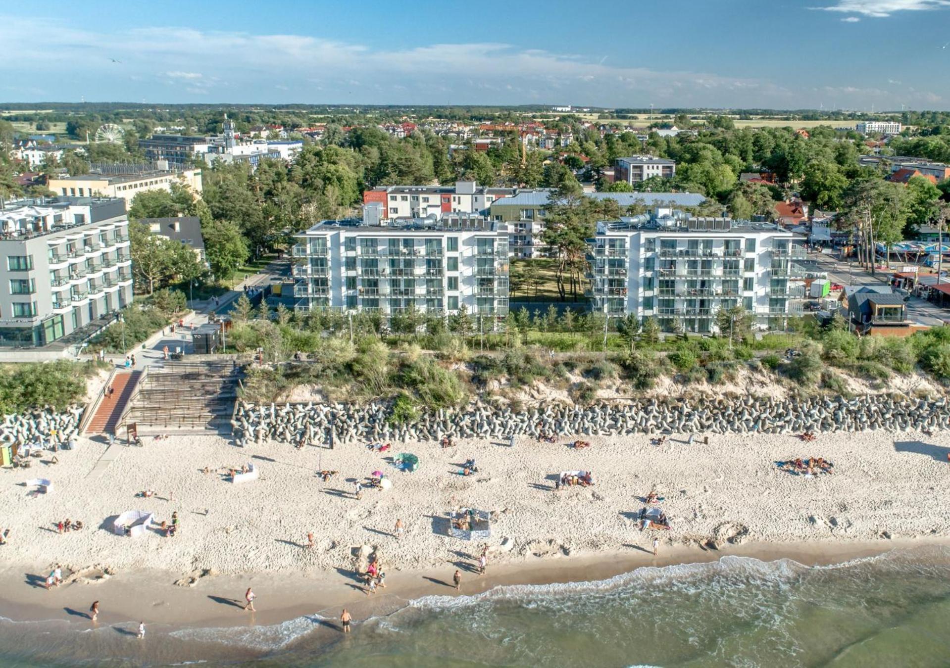 Jantaris Mielno Apartamenty Przy Plazy Екстер'єр фото